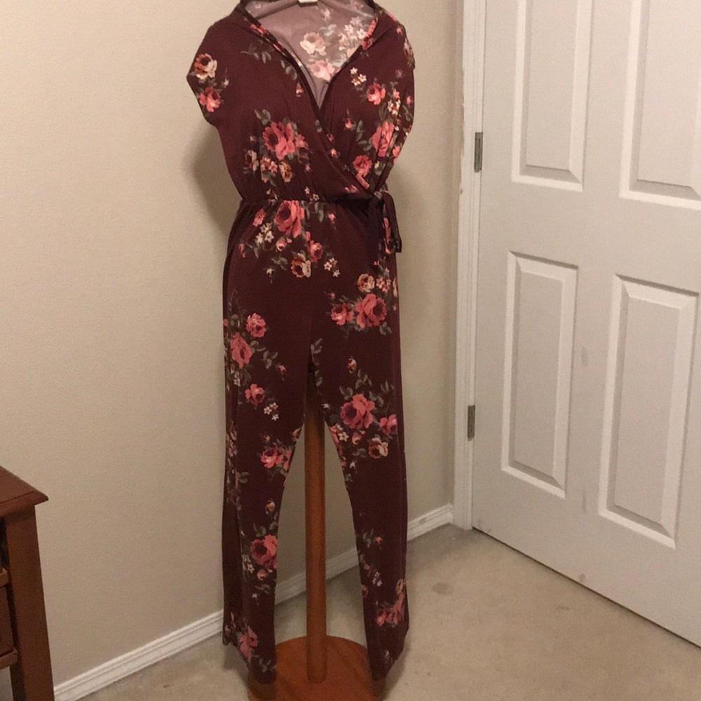 Floral jumpsuit